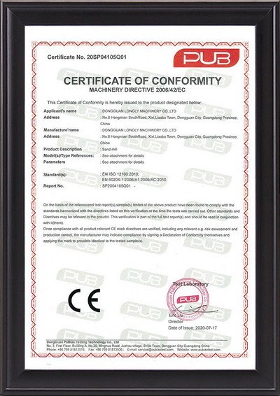 Certificates